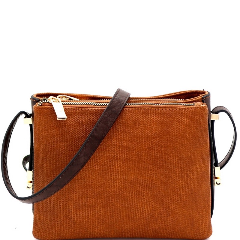 cross body bag with compartments